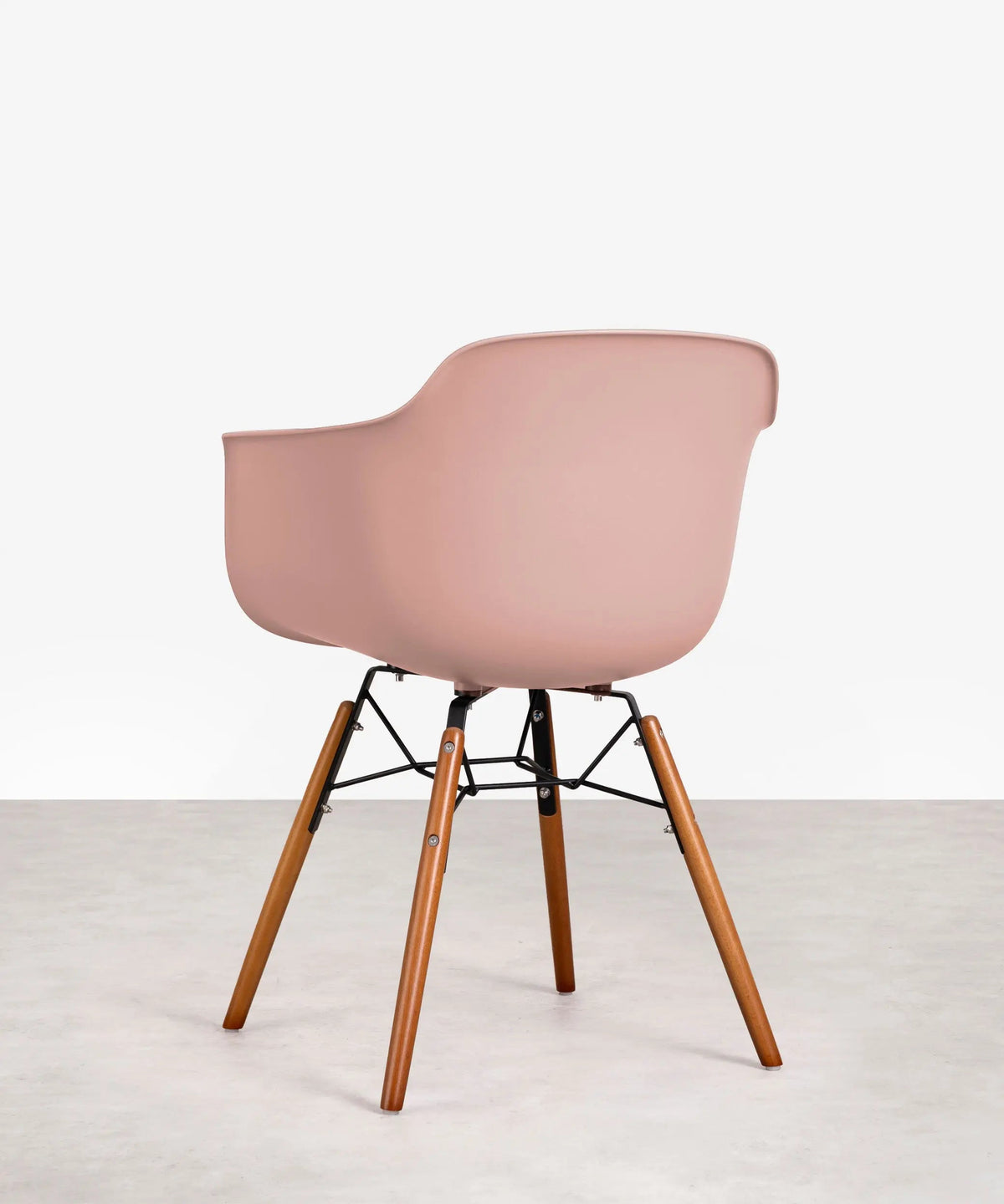 Chaise en Polypropylène et Bois avec Accoudoirs Elon Arms - Special Edition