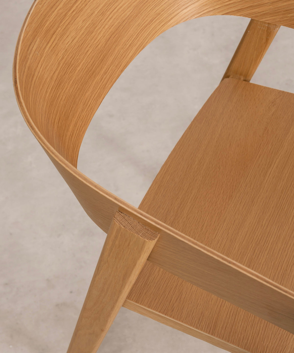 Chaise de salle à manger en bois avec accoudoirs Isabella