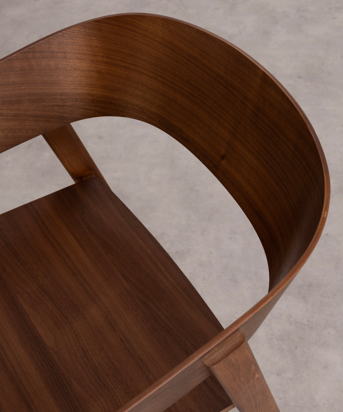 Chaise de salle à manger en bois avec accoudoirs Isabella