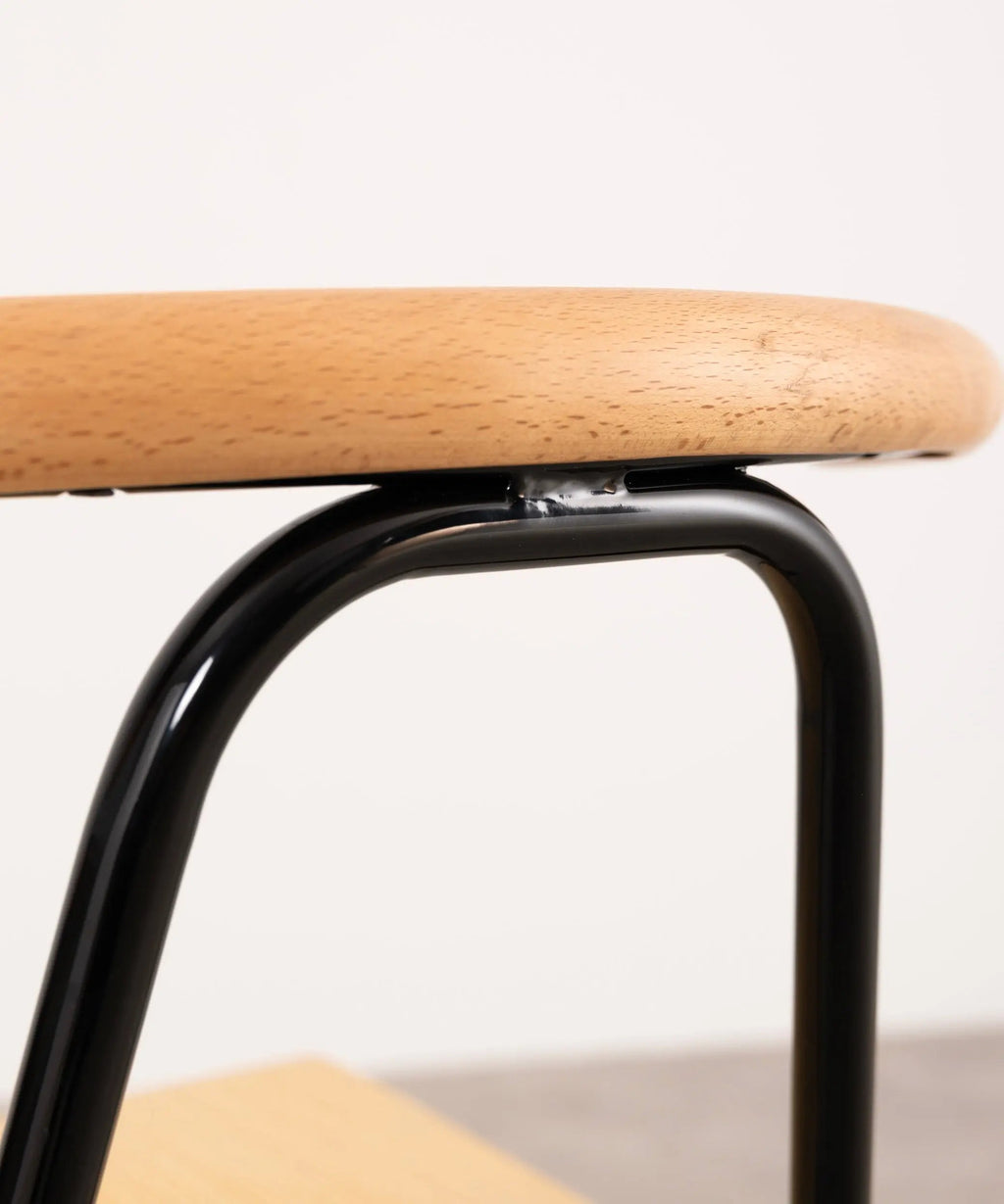 Chaise en bois et métal Klimt