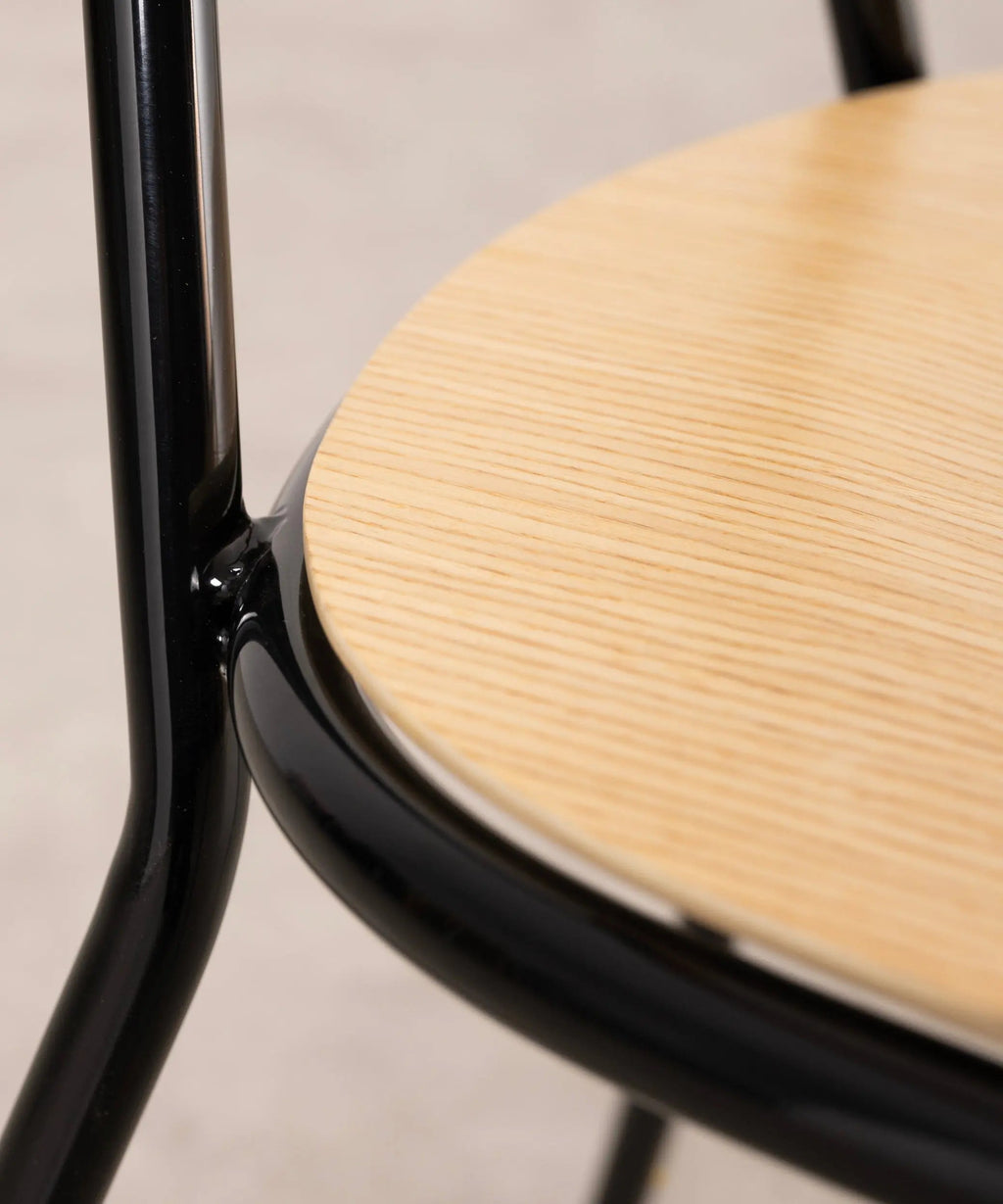 Chaise en bois et métal Klimt