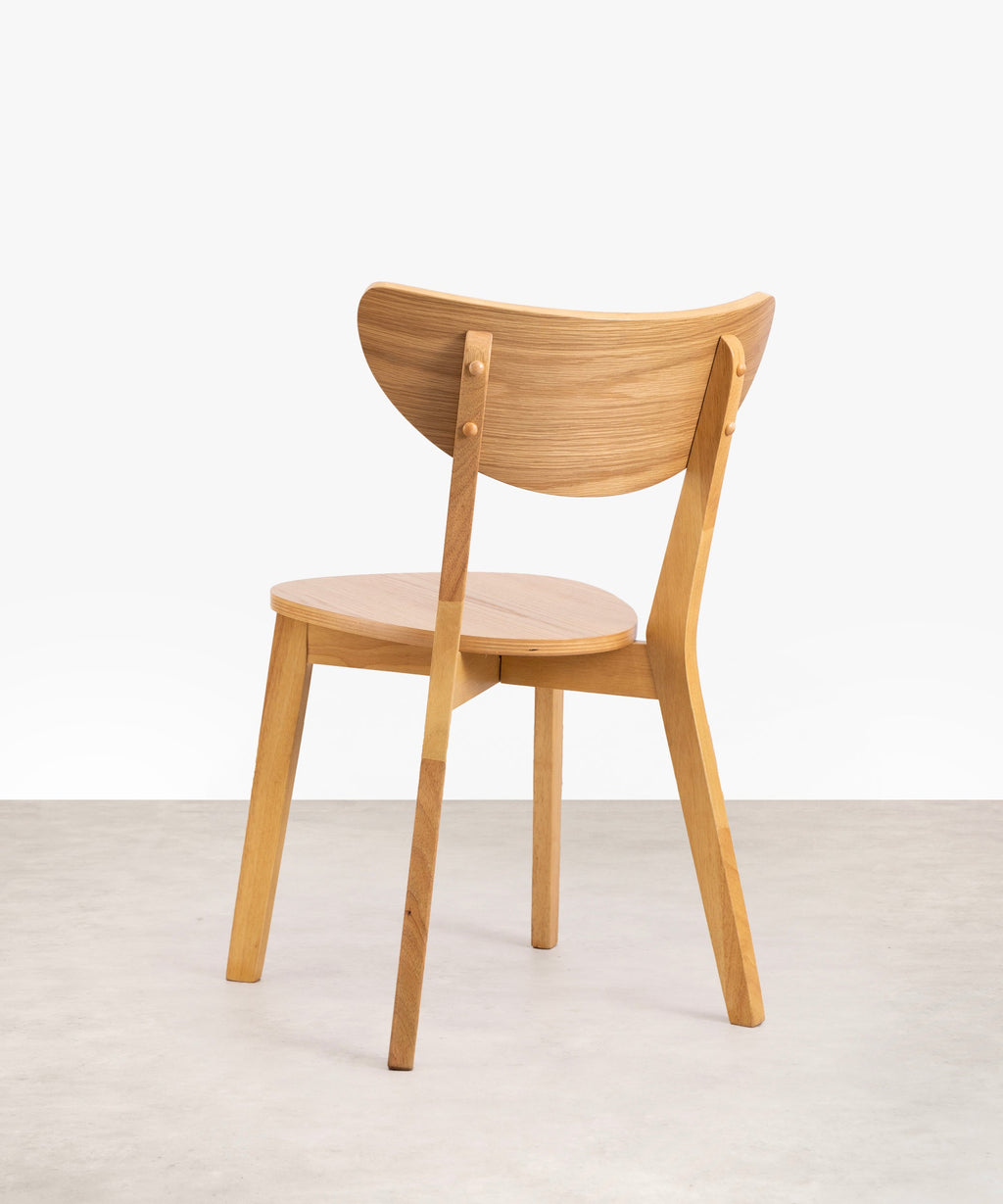 Chaise de salle à manger en bois Lali