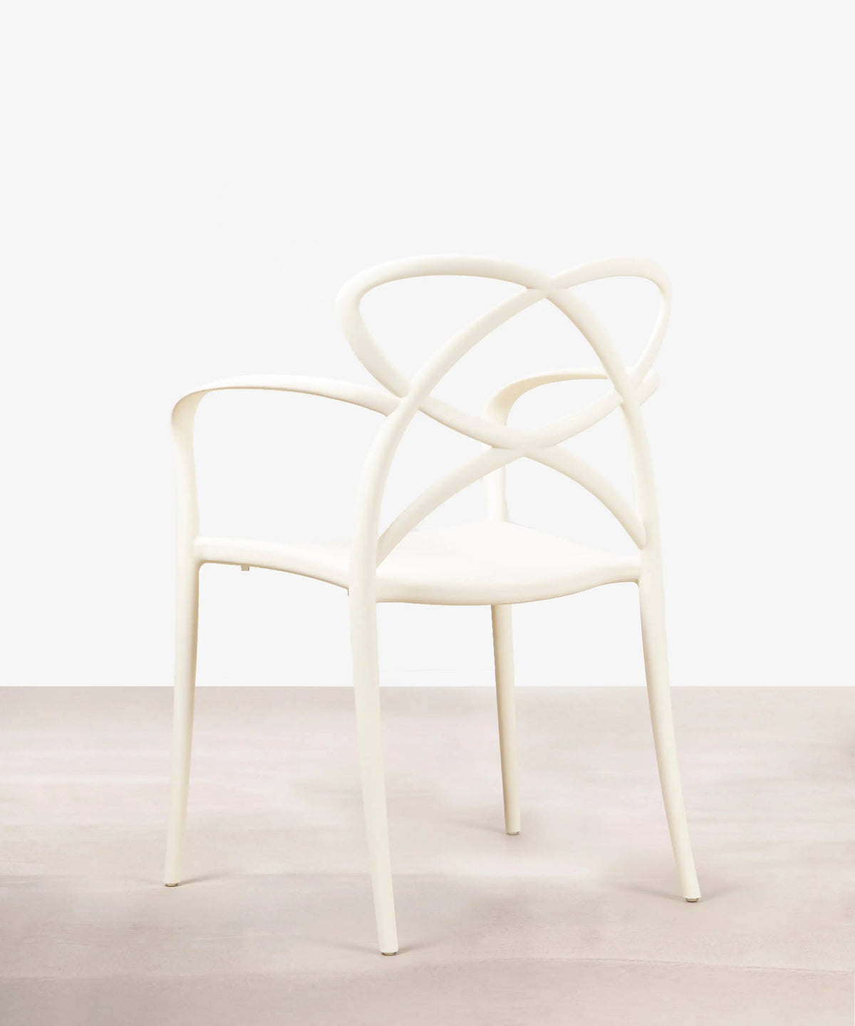 Chaise en polypropylène avec accoudoirs Maestro Arms