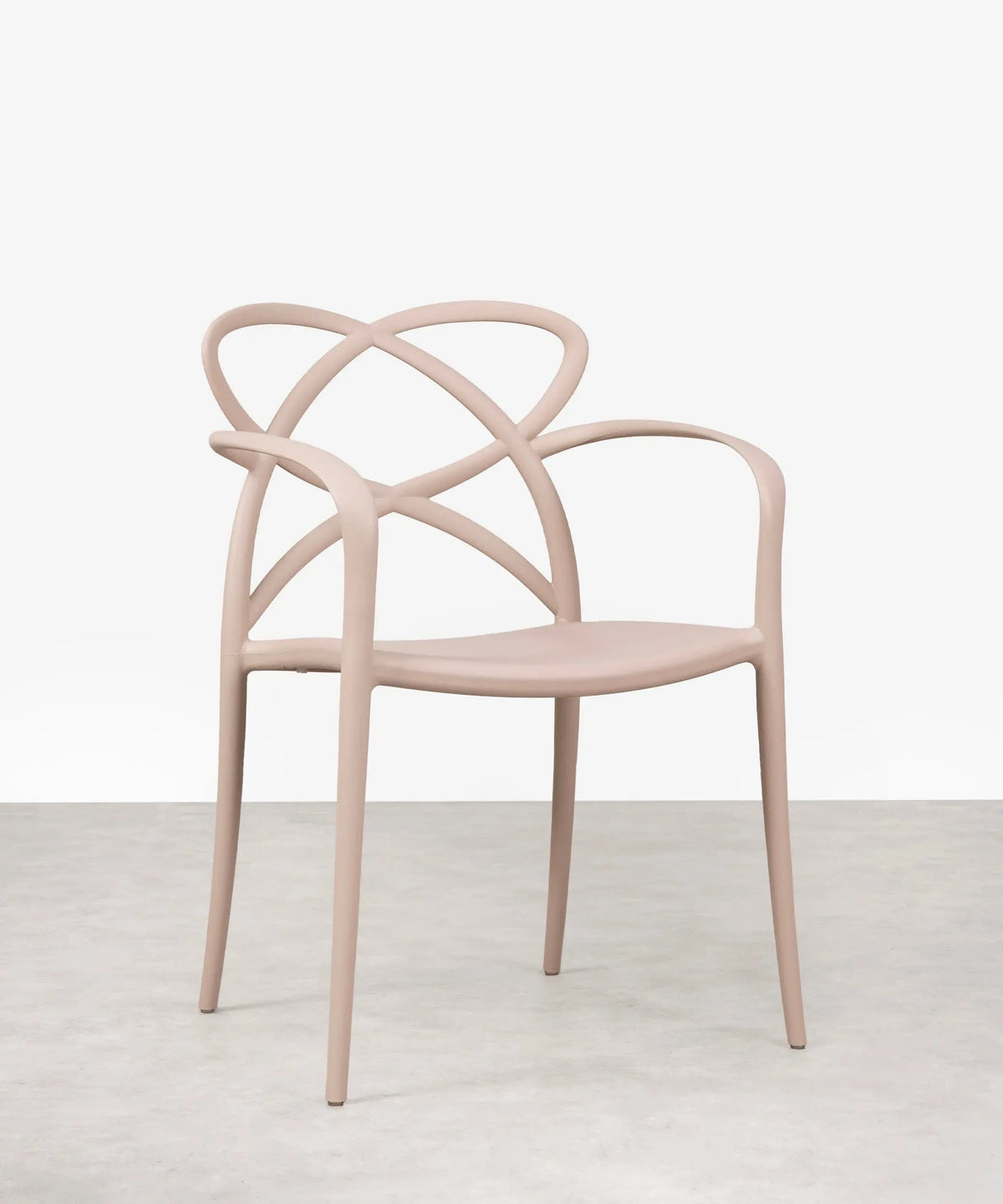 Chaise en polypropylène avec accoudoirs Maestro Arms