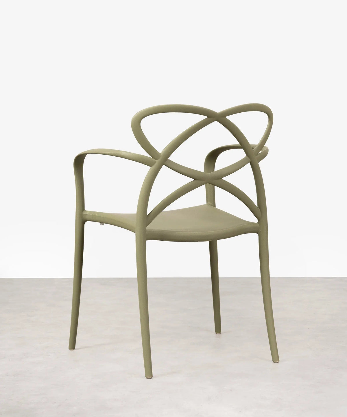 Chaise en polypropylène avec accoudoirs Maestro Arms