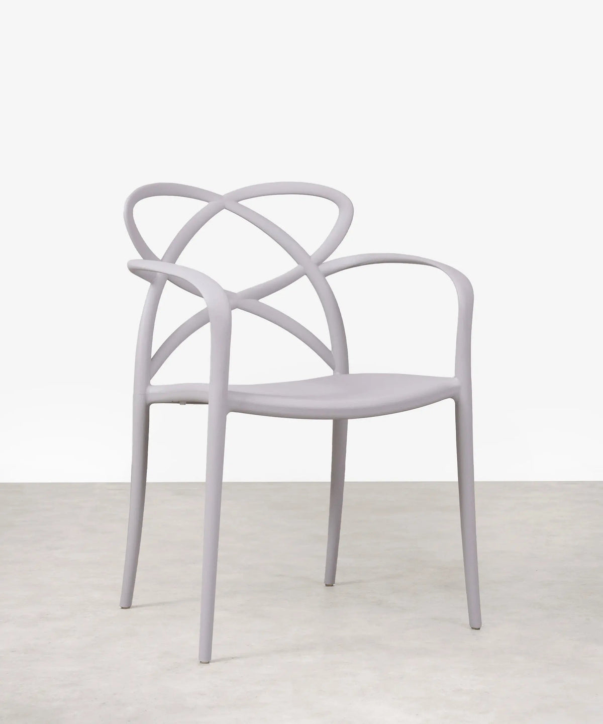 Chaise en polypropylène avec accoudoirs Maestro Arms