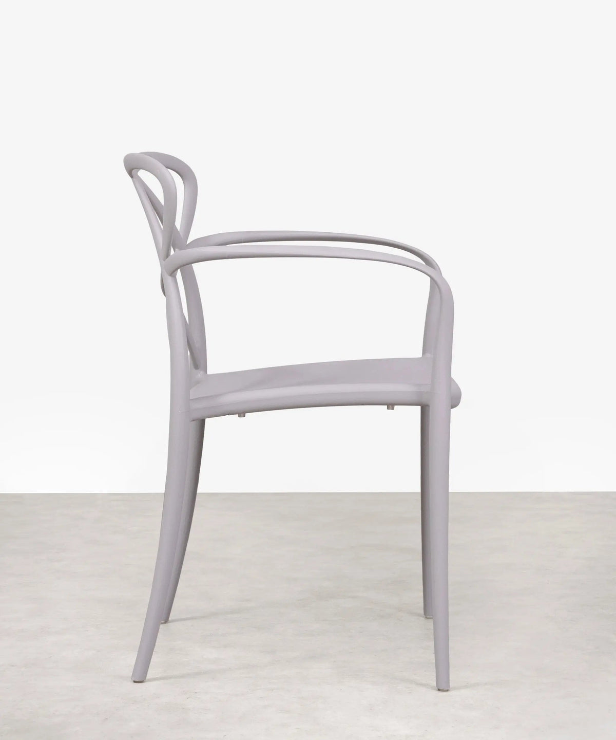 Chaise en polypropylène avec accoudoirs Maestro Arms