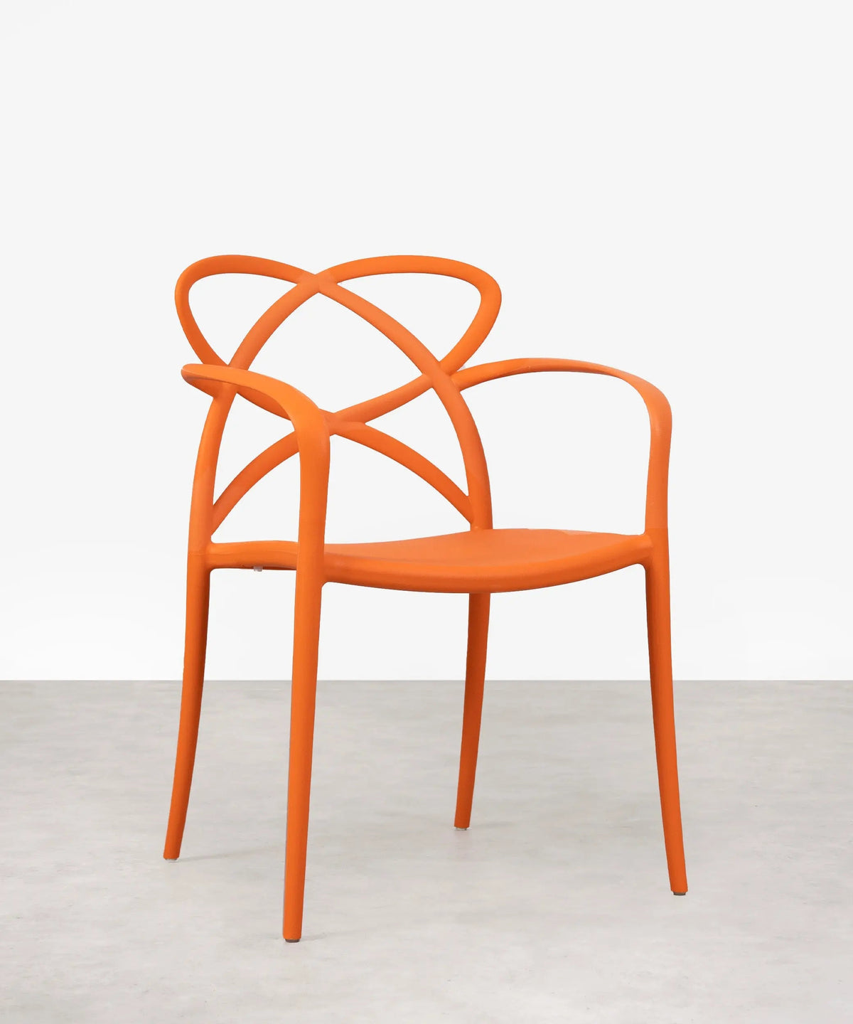 Chaise en polypropylène avec accoudoirs Maestro Arms