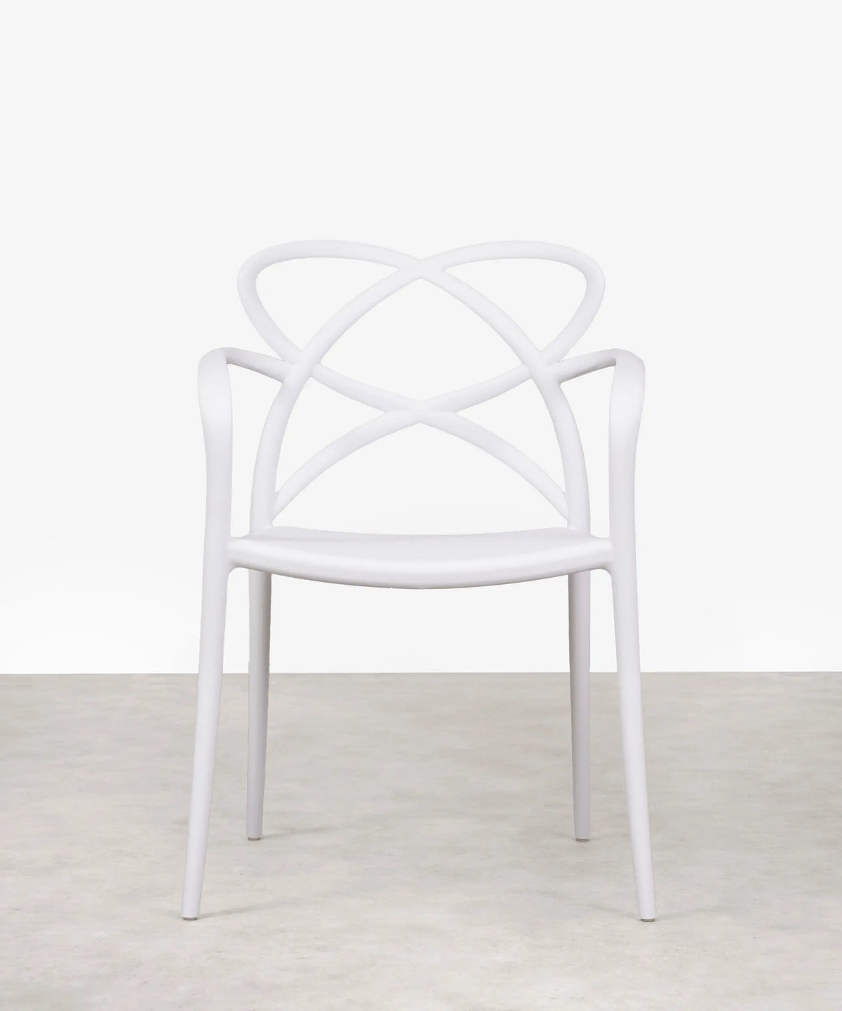 Chaise en polypropylène avec accoudoirs Maestro Arms