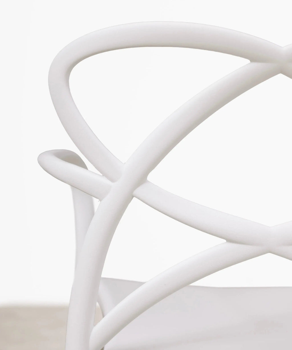 Chaise en polypropylène avec accoudoirs Maestro Arms