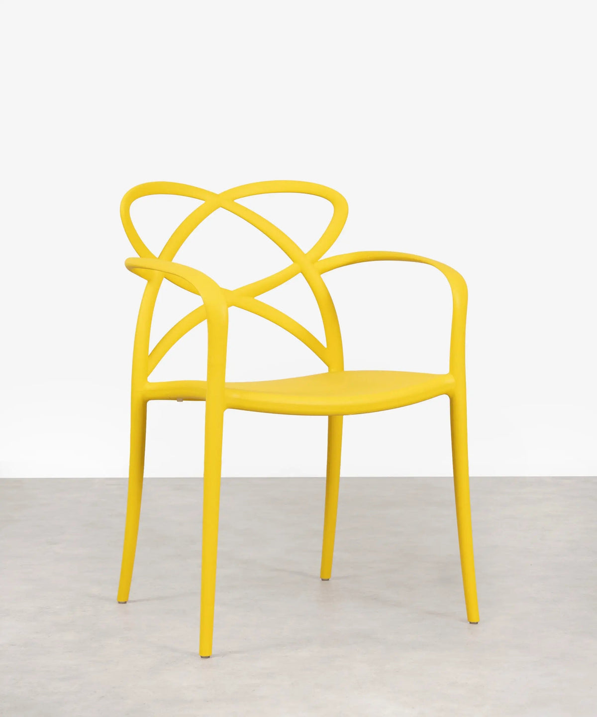 Chaise en polypropylène avec accoudoirs Maestro Arms