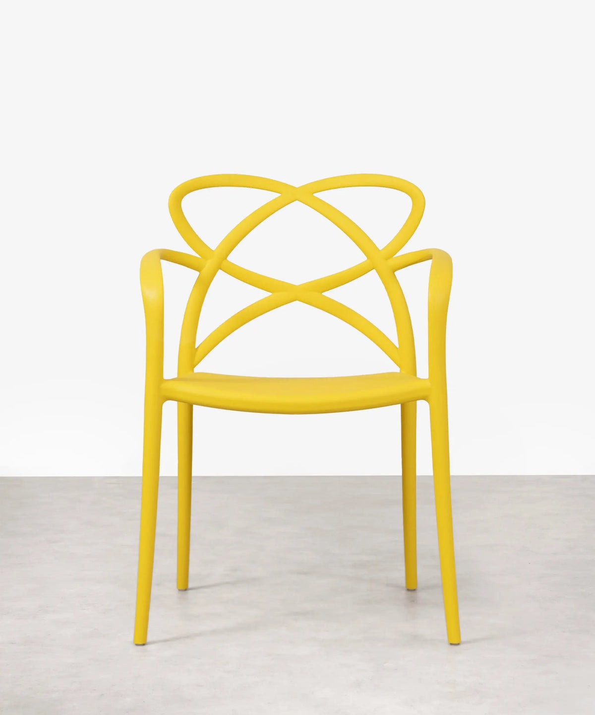 Chaise en polypropylène avec accoudoirs Maestro Arms