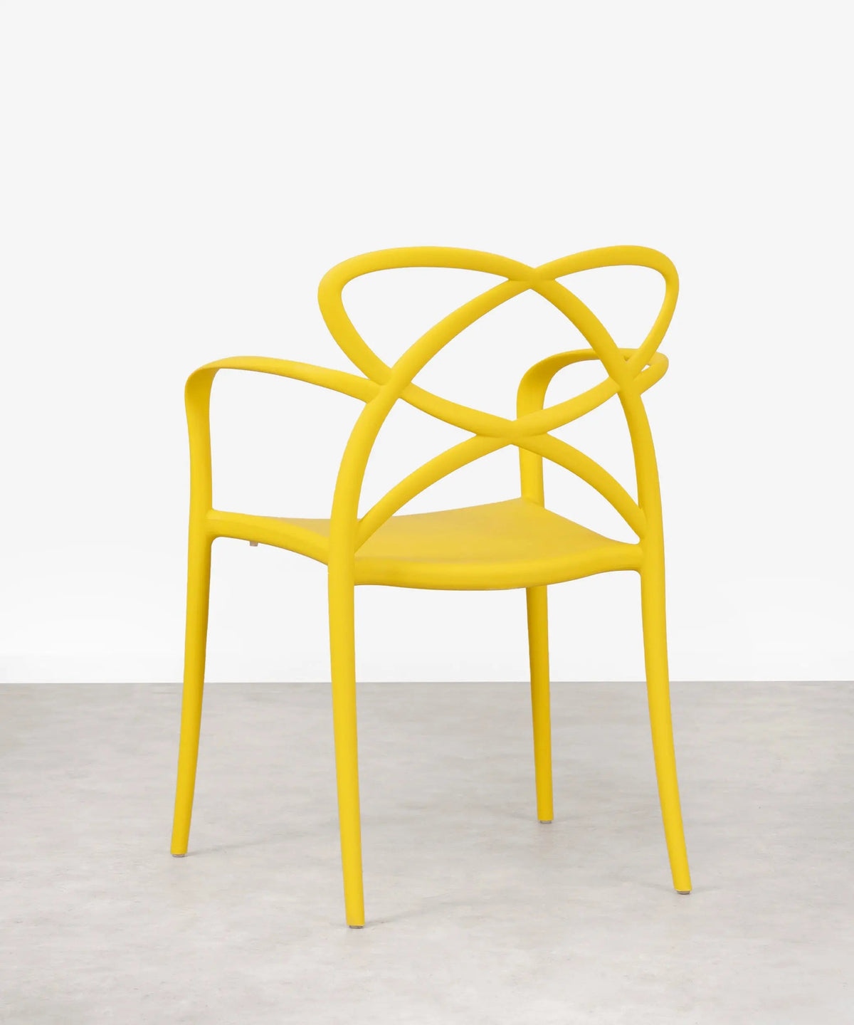 Chaise en polypropylène avec accoudoirs Maestro Arms