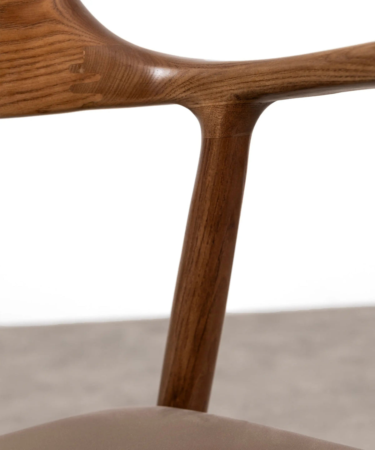 Chaise de salle à manger en bois et similicuir Denver