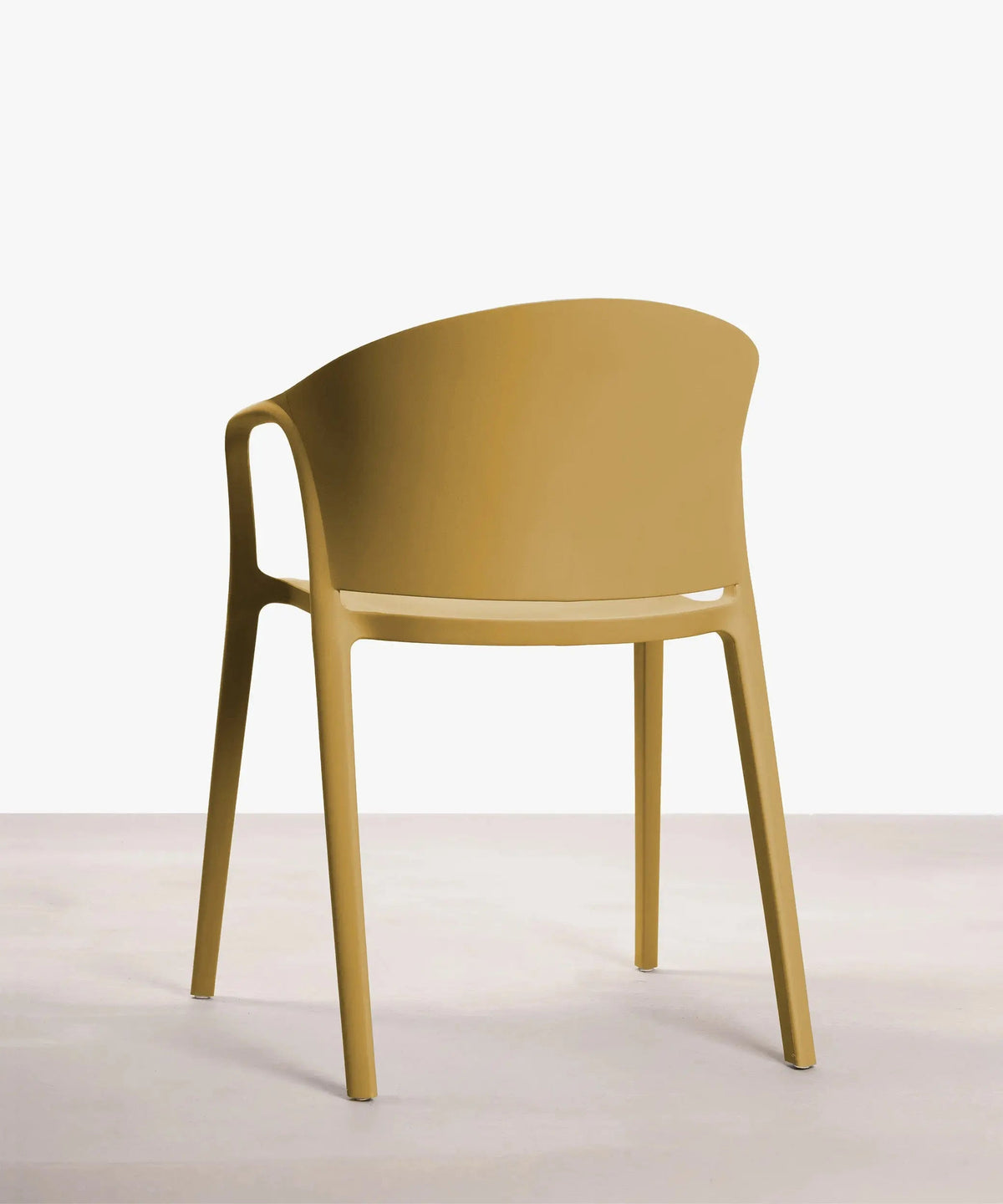 Chaise en polypropylène avec accoudoirs Pippa