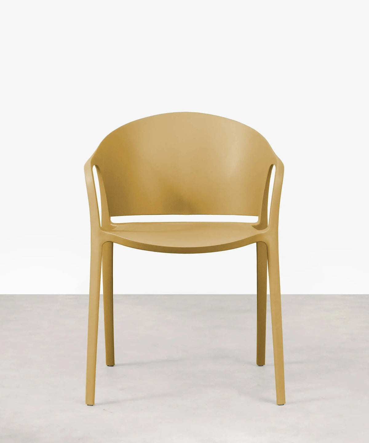 Chaise en polypropylène avec accoudoirs Pippa