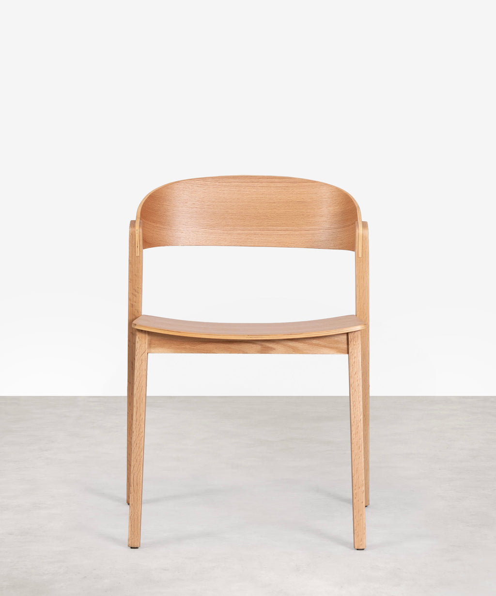 Chaise de salle à manger en bois Renzo