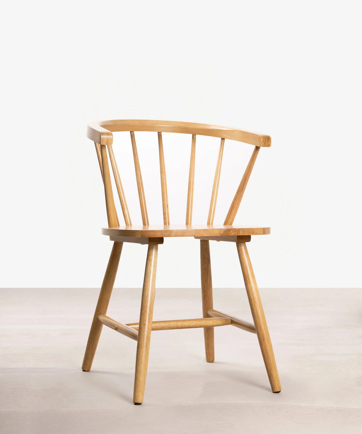Chaise de salle à manger en bois avec accoudoirs Sena Arms