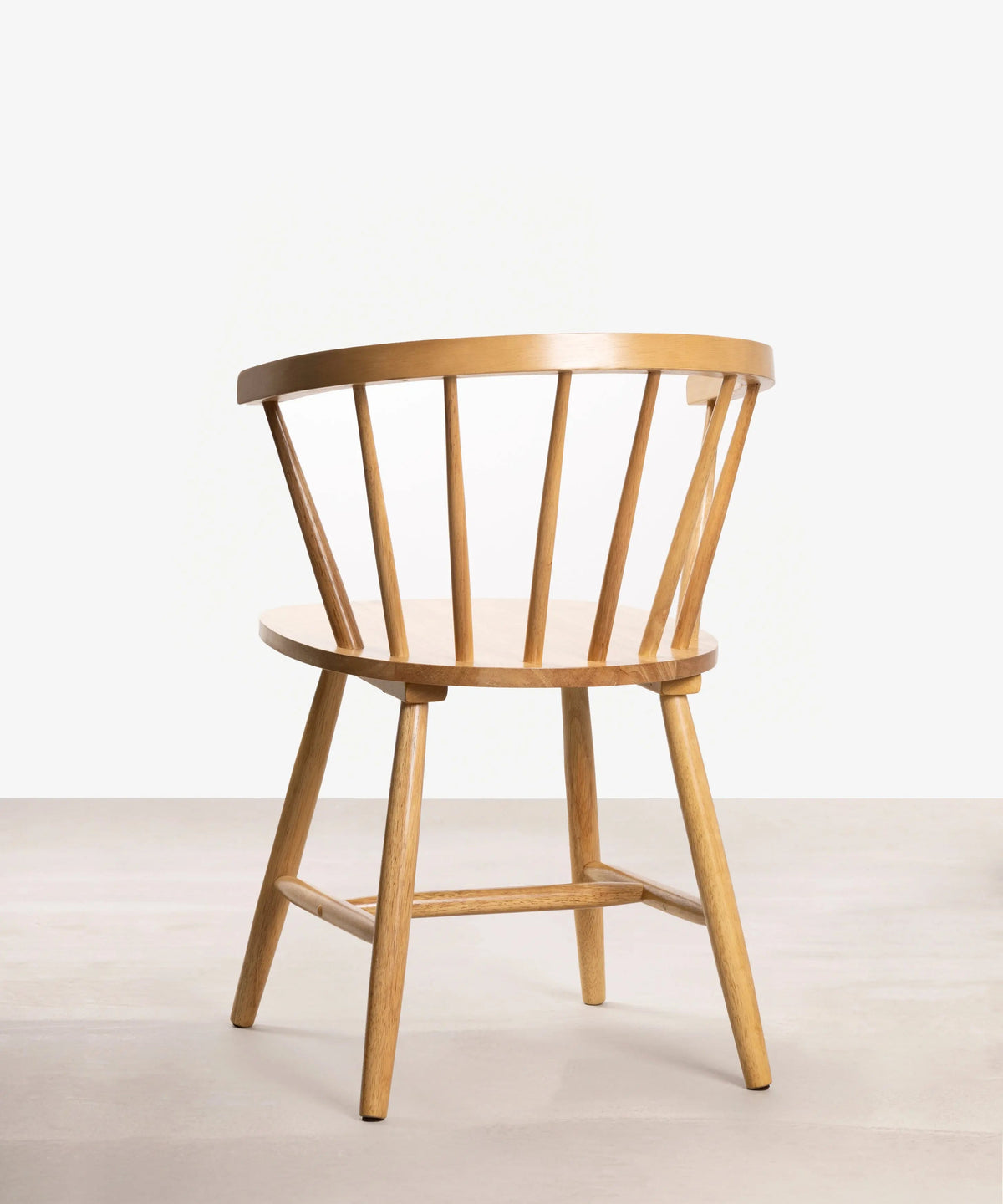 Chaise de salle à manger en bois avec accoudoirs Sena Arms