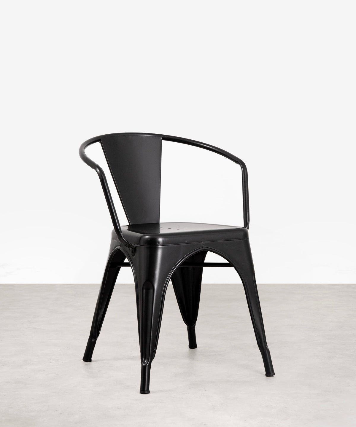 Chaise en Métal avec Accoudoirs Tolik Arms