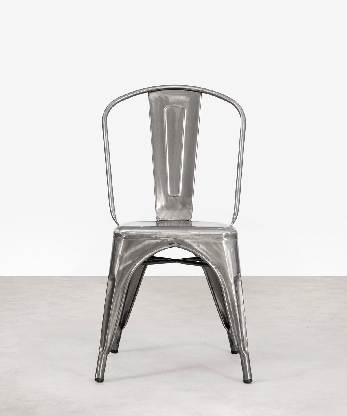 Chaise de salle à manger en métal Tolik