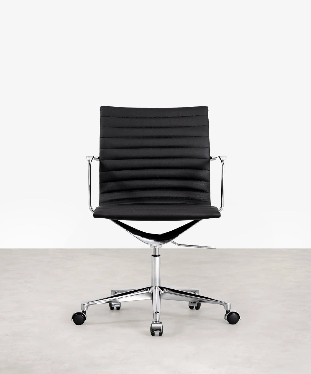 Chaise de Bureau en Cuir Low Back Baltimore