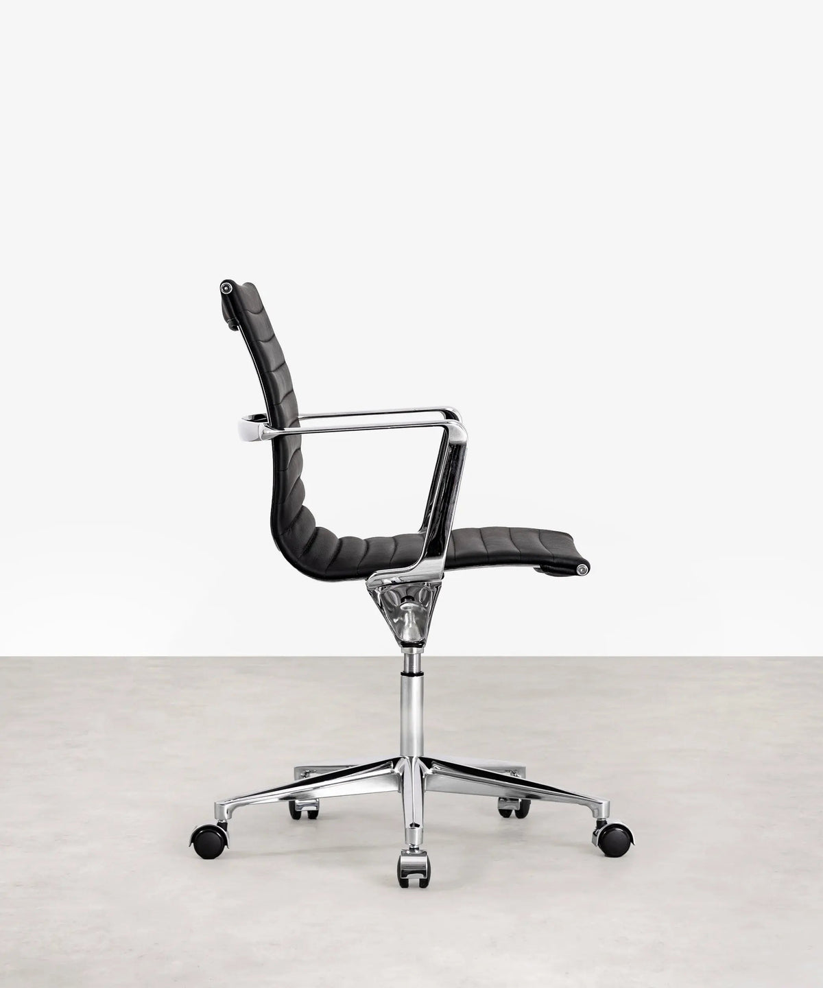 Chaise de Bureau en Cuir Low Back Baltimore