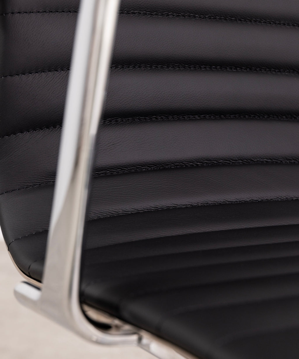 Chaise de Bureau en Cuir High Back Baltimore