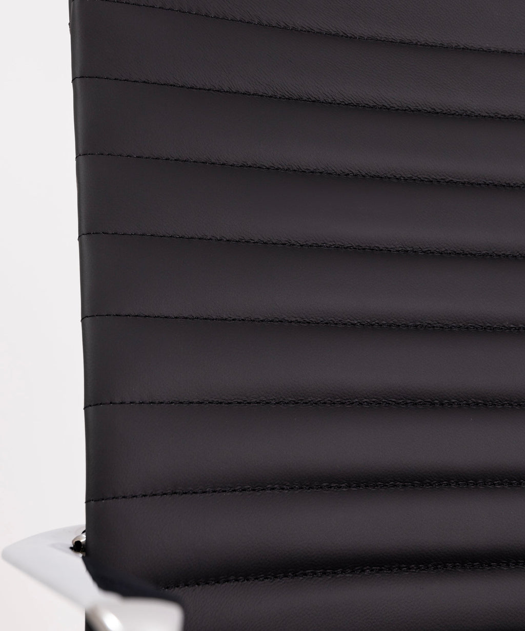 Chaise de Bureau en Cuir High Back Baltimore