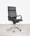 Chaise de Bureau en Similicuir High Back Dallas