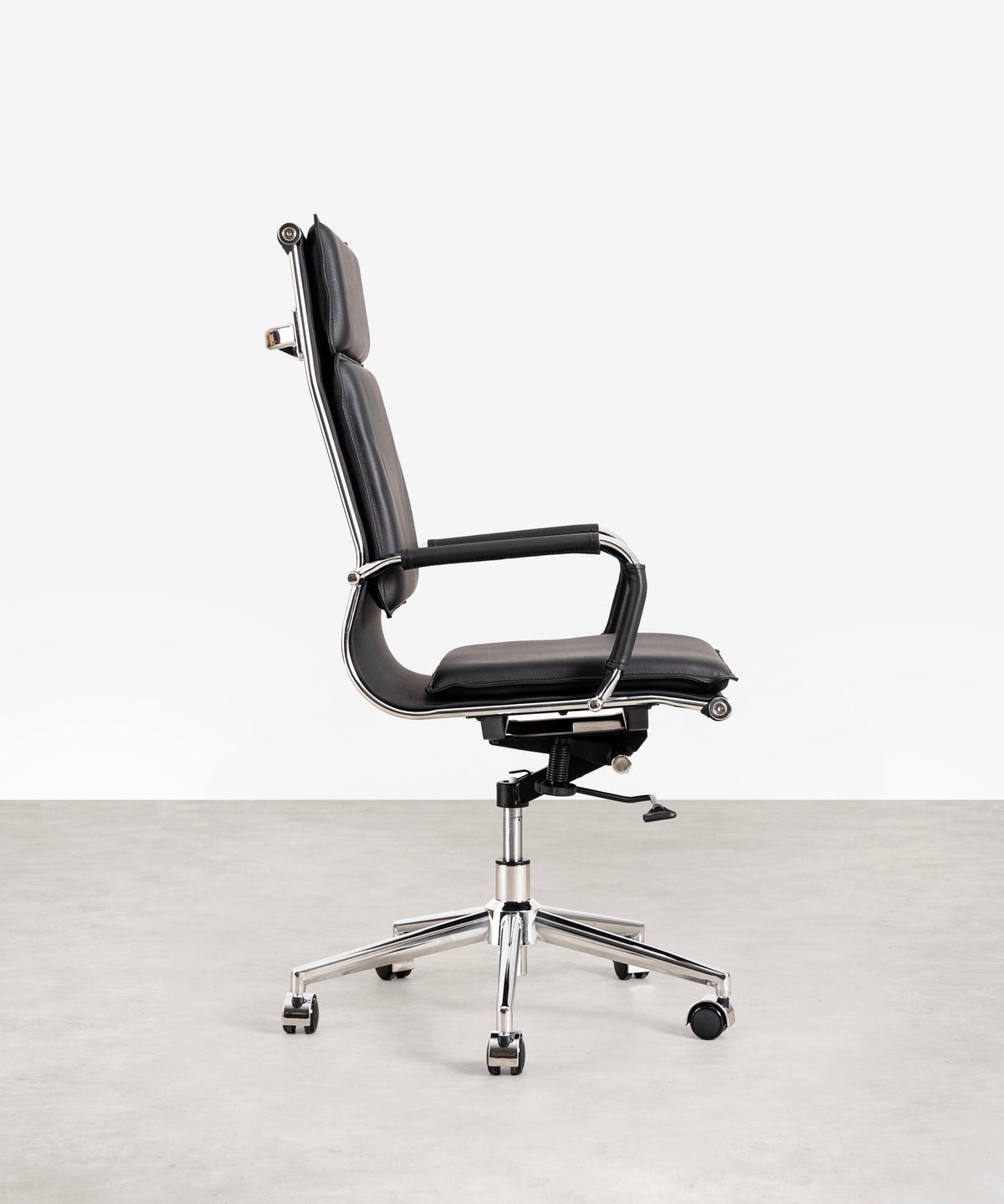 Chaise de Bureau en Similicuir High Back Dallas