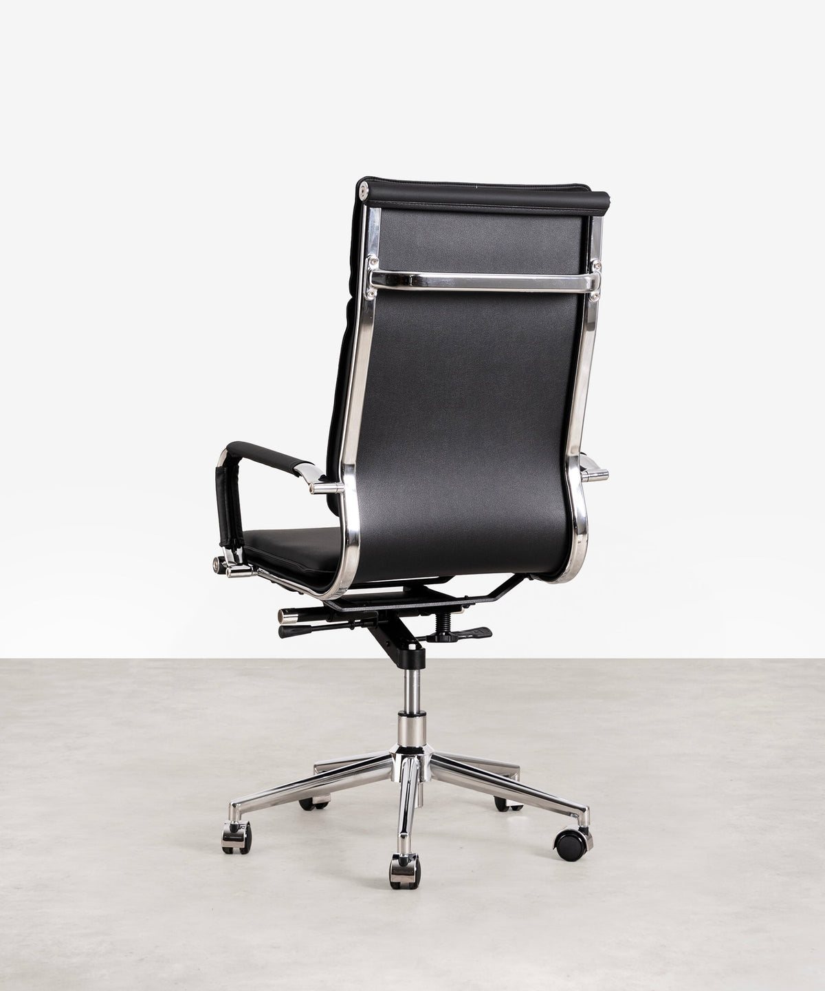 Chaise de Bureau en Similicuir High Back Dallas