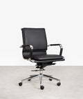 Chaise de Bureau en Similicuir Low Back Dallas