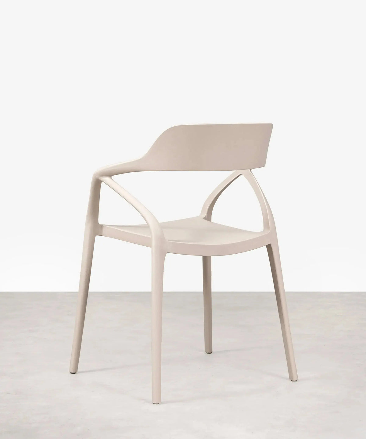 Chaise en polypropylène avec accoudoirs Grace