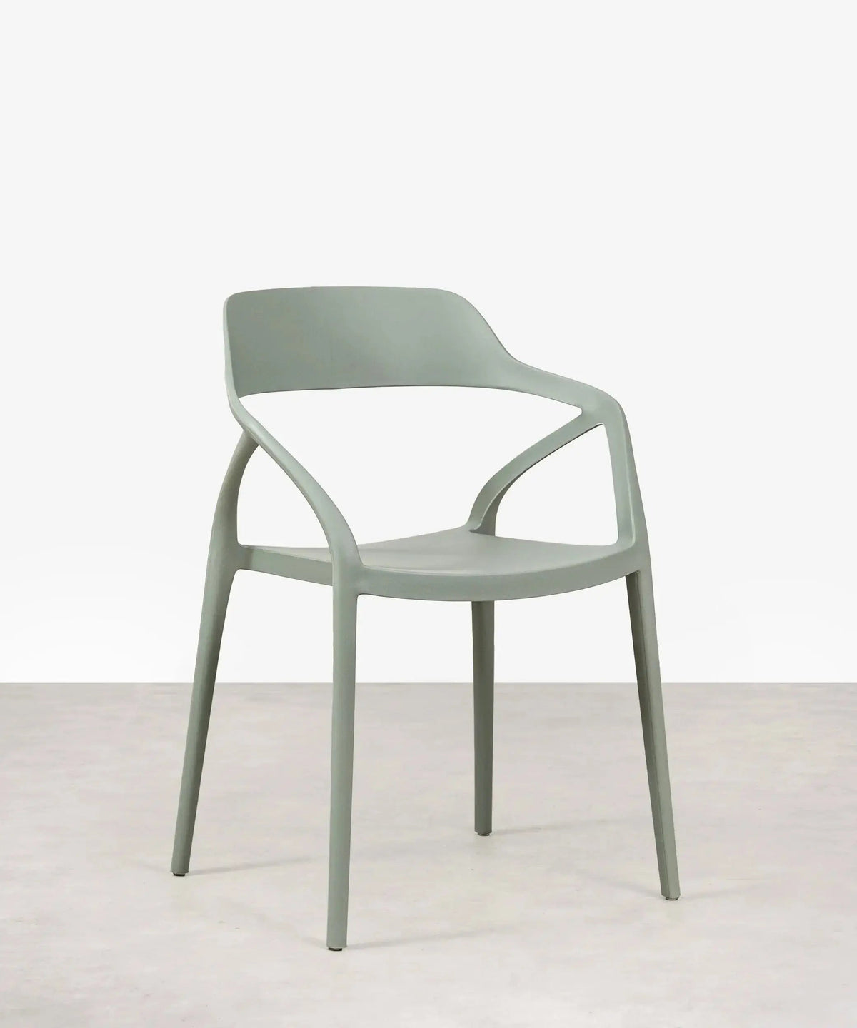 Chaise en polypropylène avec accoudoirs Grace