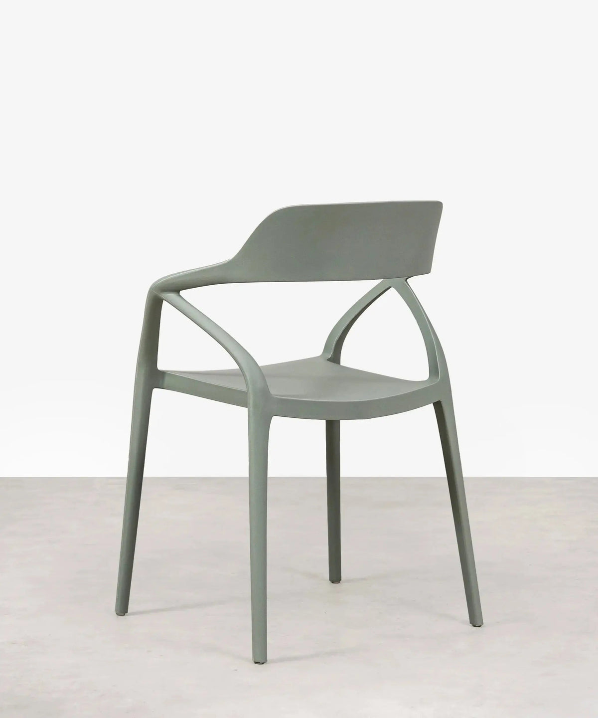 Chaise en polypropylène avec accoudoirs Grace
