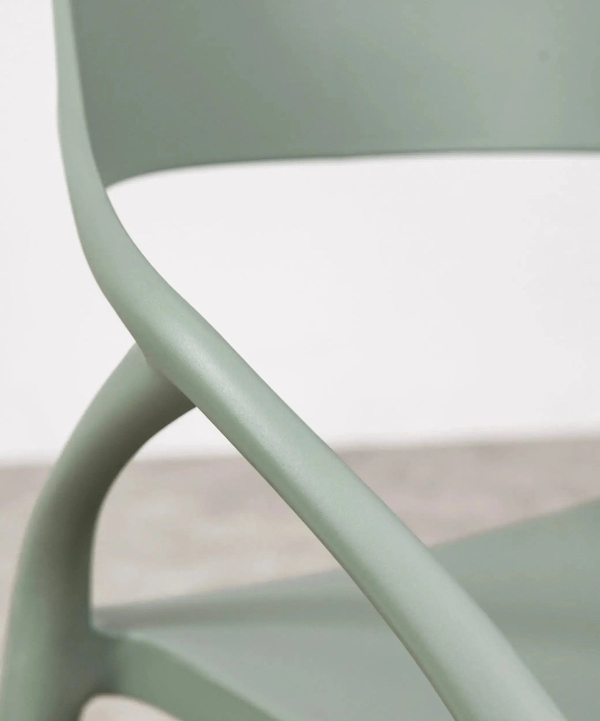 Chaise en polypropylène avec accoudoirs Grace