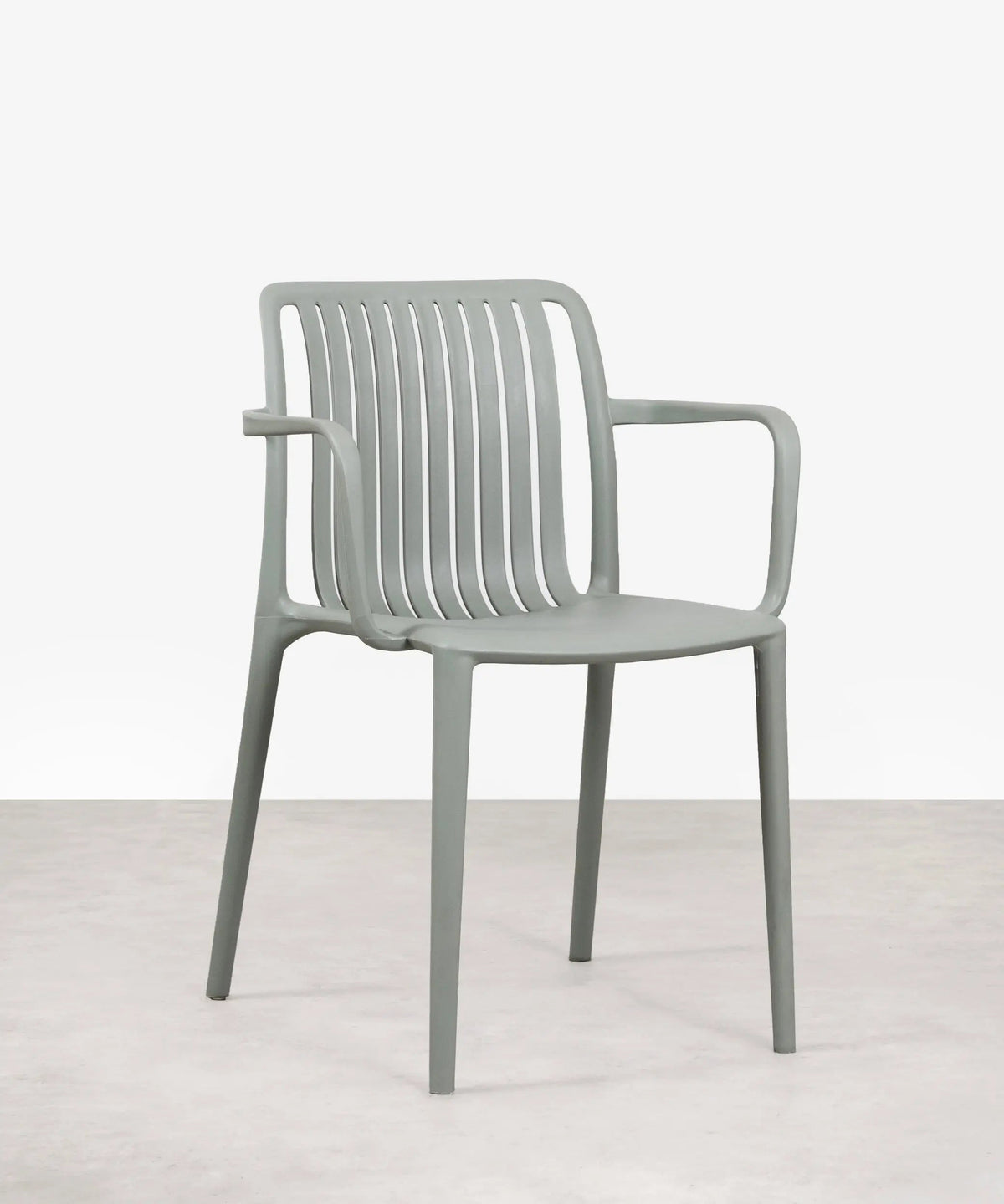 Chaise de salle à manger en polypropylène Kora Arms