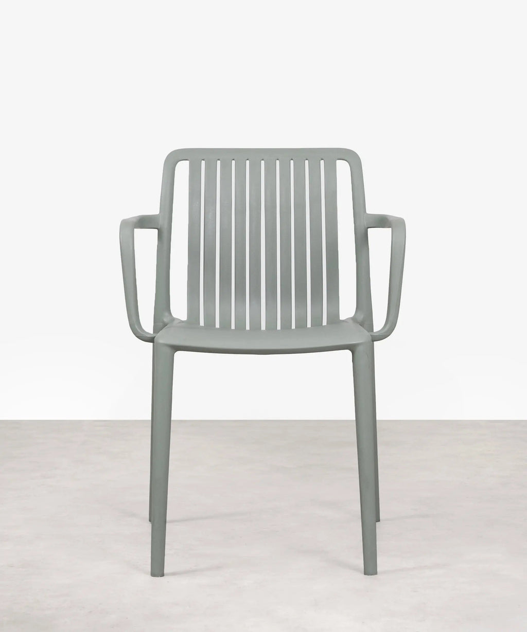 Chaise de salle à manger en polypropylène Kora Arms
