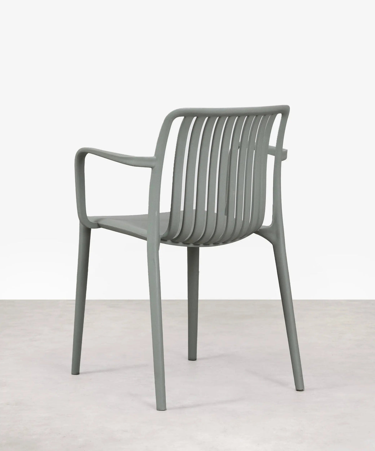 Chaise de salle à manger en polypropylène Kora Arms