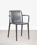Chaise de salle à manger en polypropylène Kora Arms