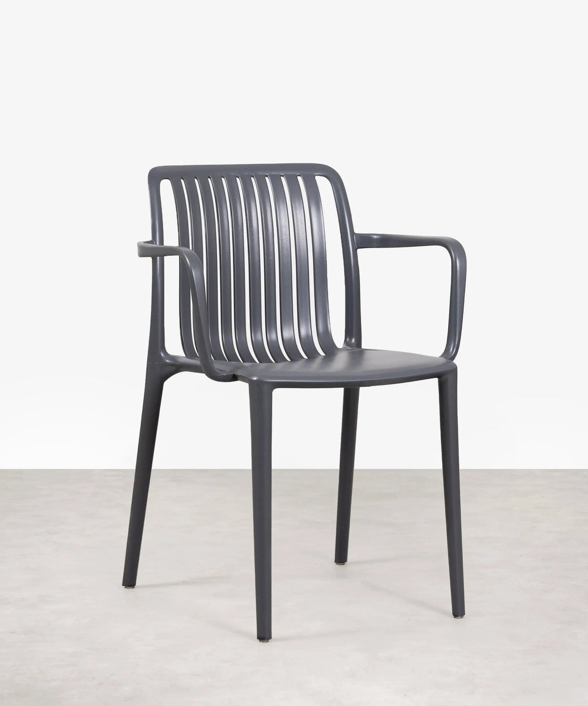 Chaise de salle à manger en polypropylène Kora Arms