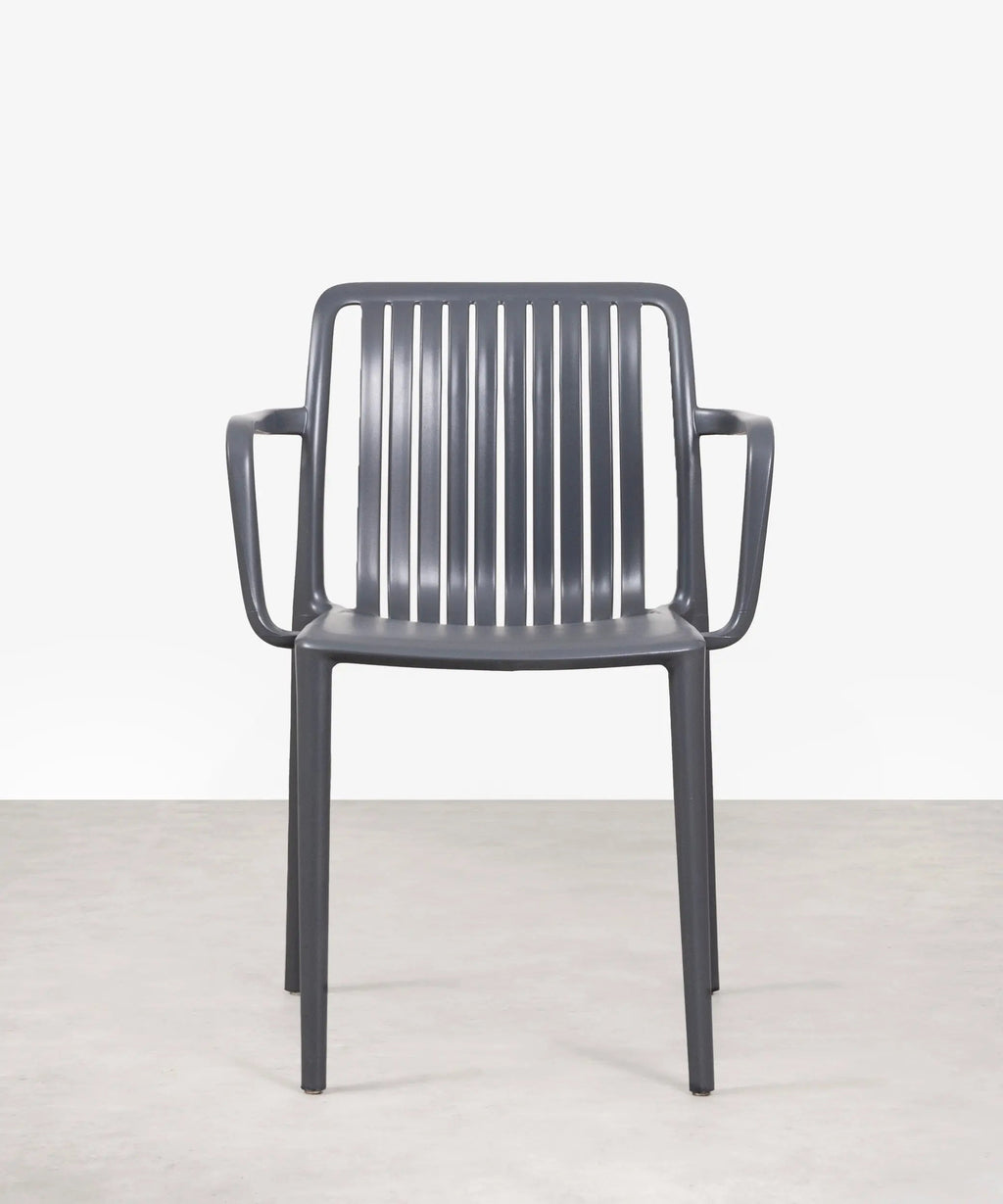 Chaise de salle à manger en polypropylène Kora Arms