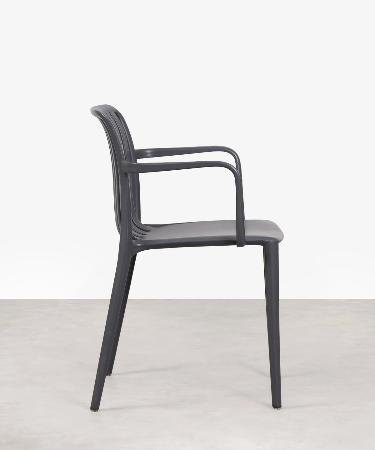 Chaise de salle à manger en polypropylène Kora Arms