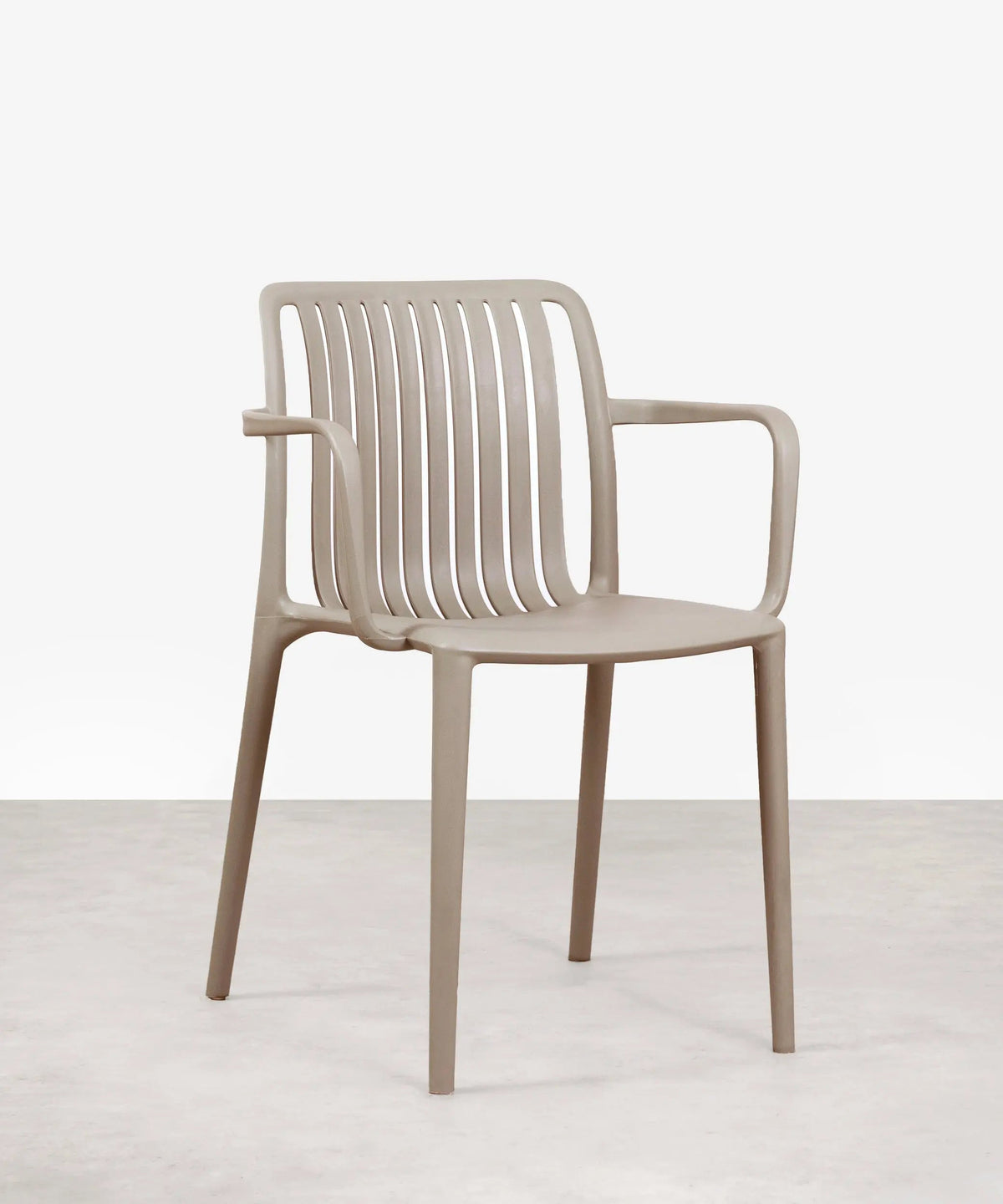 Chaise de salle à manger en polypropylène Kora Arms