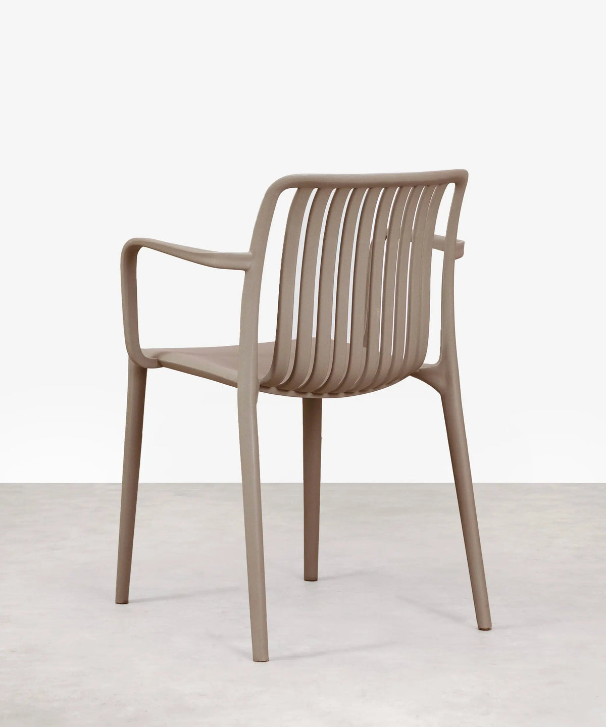 Chaise de salle à manger en polypropylène Kora Arms