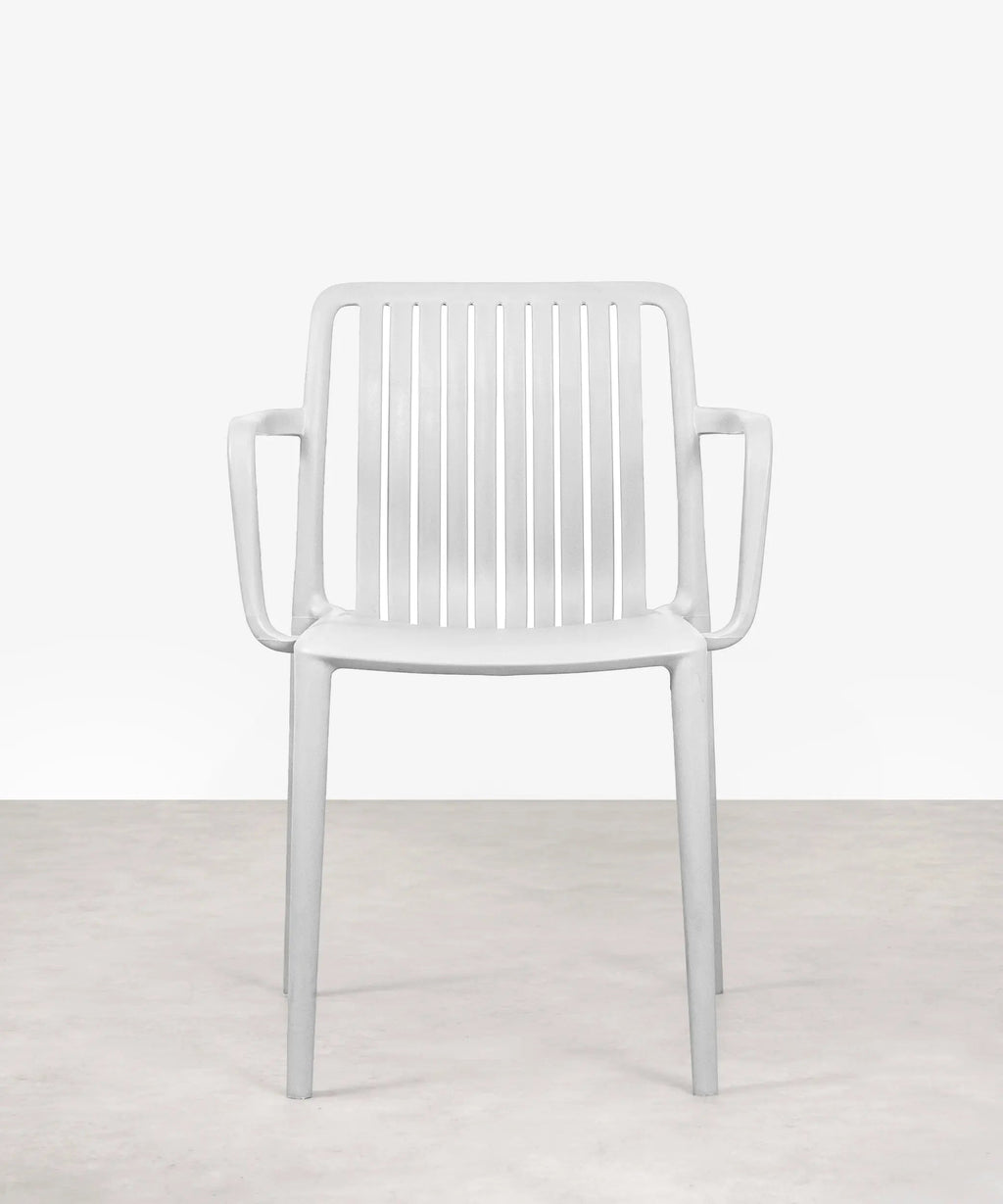 Chaise de salle à manger en polypropylène Kora Arms