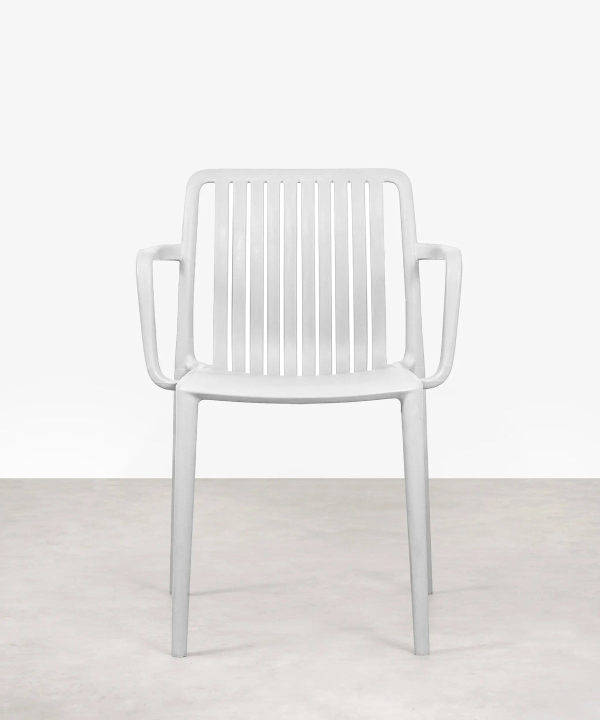 Chaise de salle à manger en polypropylène Kora Arms