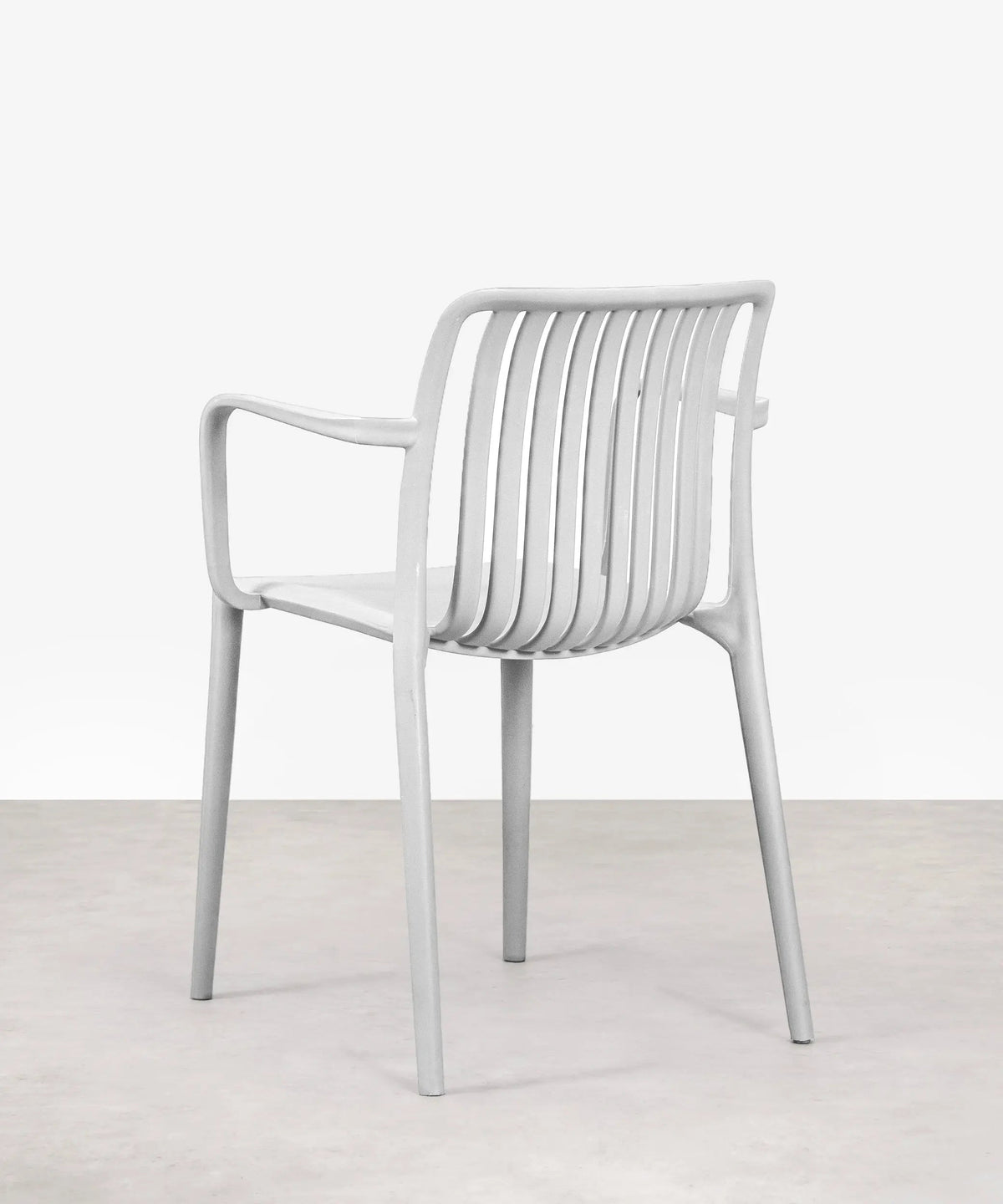 Chaise de salle à manger en polypropylène Kora Arms