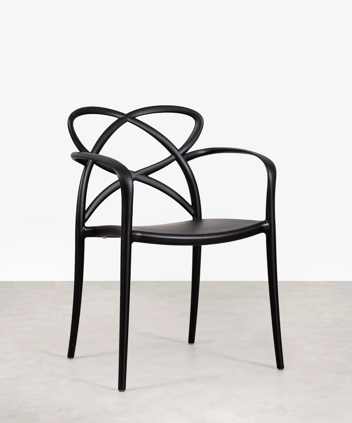Chaise en polypropylène avec accoudoirs Maestro Arms